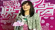 2011快乐女声西安唱区海选:优质美女王睿熙腼腆发声