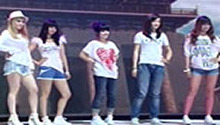 2011快乐女声西安唱区晋级赛50进30：50强开场秀